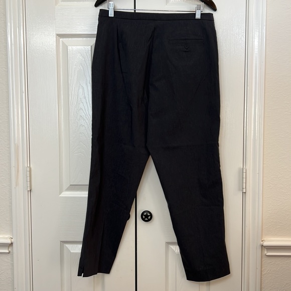 Lane Bryant Venezia Gray Trouser Pants Size 14P - Picture 3 of 10